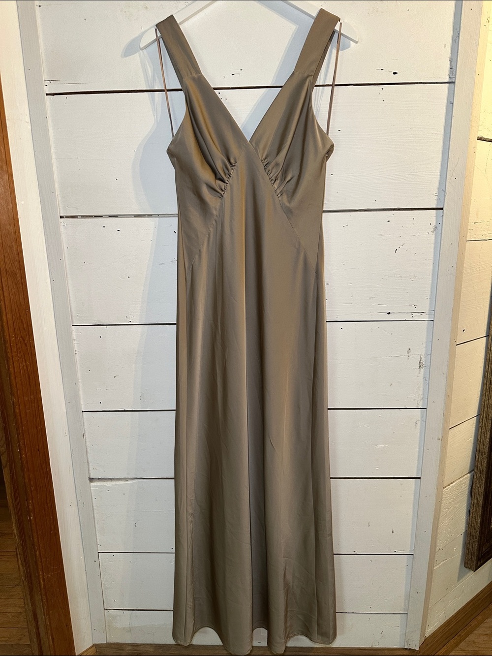 House of Harlow 1960 V-Neck Maxi Slip Dress Medium